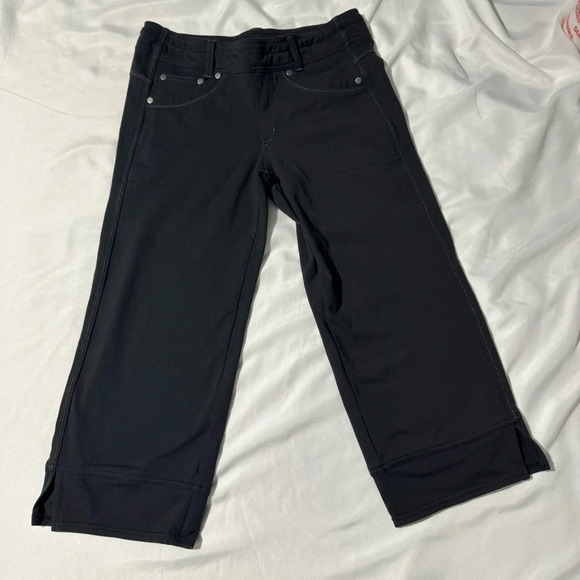 Kuhl Capri Skinny  Pants Black Size 4 - Picture 1 of 10